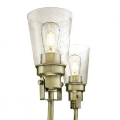 Ashton 5-Light Antique Brass Chandelier with Clear Seeded Glass Shades by Westinghouse -Westinghouse Shop antique brass westinghouse chandeliers 6334100 c3 1000