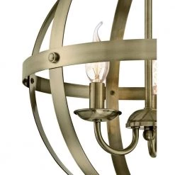 Stella Mira 3-Light Antique Brass Chandelier by Westinghouse -Westinghouse Shop antique brass westinghouse chandeliers 6353700 4f 1000