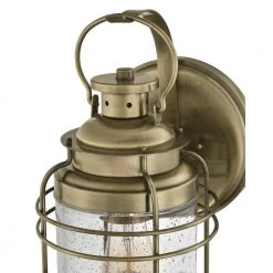 Kellen 1-Light Antique Brass Outdoor Wall Lantern Sconce by Westinghouse -Westinghouse Shop antique brass westinghouse outdoor sconces 6335200 1f 1000