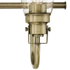 Ashton 3-Light Antique Brass Wall Mount Bath Light by Westinghouse -Westinghouse Shop antique brass westinghouse vanity lighting 6334000 1f 1000