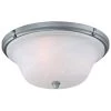 Tolbut 3-Light Antique Silver Flush Mount by Westinghouse