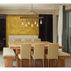 Elway 7-Light Barnwood with Washed Copper Chandelier by Westinghouse -Westinghouse Shop barnwood washed copper westinghouse chandeliers 6351400 4f 1000