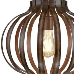 Farah 1-Light Barnwood Pendant by Westinghouse -Westinghouse Shop barnwood westinghouse chandeliers 6372700 1f 1000