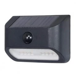 3-Watt Equivalent Outdoor Integrated LED Black Intelligent Plastic Fence Light (4-Pack), 300 Lumens by Westinghouse -Westinghouse Shop black westinghouse flood lights sr56fa04a 08 4f 1000