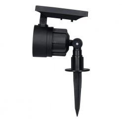 Solar 3.7V Black LED Spotlight with Color Changing Light (4-Pack) by Westinghouse -Westinghouse Shop black westinghouse spotlights sr32ab94h 08 fa 1000