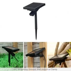 Outdoor 48 ft. 24-Light Solar Powered Edison Bulb LED String Light with Color Change Feature and Remote by Westinghouse -Westinghouse Shop black westinghouse string lights sr29st01c 99 4f 1000