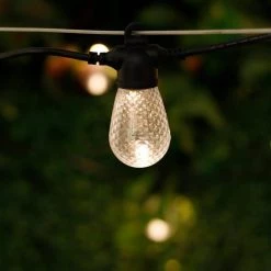 Outdoor 48 ft. 24-Light Solar Powered Edison Bulb LED String Light with Color Change Feature and Remote by Westinghouse -Westinghouse Shop black westinghouse string lights sr29st01c 99 fa 1000