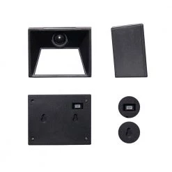 5-Watt Equivalent Integrated LED Black Motion Sensor Wall Pack Light (2-Pack) by Westinghouse -Westinghouse Shop black westinghouse wall pack lights sr12ab01h 08 1f 1000