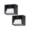 5-Watt Equivalent Integrated LED Black Motion Sensor Wall Pack Light (2-Pack) by Westinghouse