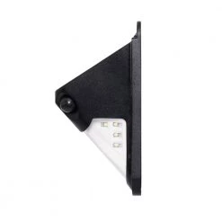 4-Watt Equivalent Integrated LED Black Intelligent Solar Motion Activated Wall Pack Light, 600 Lumens by Westinghouse -Westinghouse Shop black westinghouse wall pack lights sr12ac01h 08 44 1000