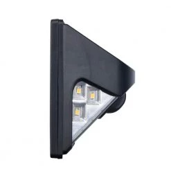 10-Watt Equivalent 600 Lumens Integrated LED Black Solar Motion Activated Wall Pack Light by Westinghouse -Westinghouse Shop black westinghouse wall pack lights sr53aa32h 08 1f 1000