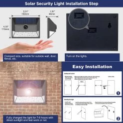 7-Watt Equivalent Integrated LED Black Outdoor Wall Pack Light, 3000K (2-Pack) by Westinghouse 10 7-Watt Equivalent Integrated LED Black Outdoor Wall Pack Light, 3000K (2-Pack) by Westinghouse -Westinghouse Shop black westinghouse wall pack lights sr58fa02a 08 44 1000