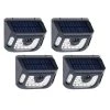 5-Watt Equivalent Integrated LED Solar Motion Activated Wall-Pack Light (4-Pack), 600 Lumens by Westinghouse