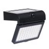 75-Watt Equivalent Plastic Integrated LED Black Linkable Solar Motion Sensor Wall Pack Light by Westinghouse