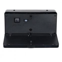 75-Watt Equivalent Integrated LED Black Solar Motion Sensor Wall Pack Light by Westinghouse -Westinghouse Shop black westinghouse wall pack lights sr71aa12h 08 44 1000