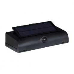 75-Watt Equivalent Integrated LED Black Solar Motion Sensor Wall Pack Light by Westinghouse -Westinghouse Shop black westinghouse wall pack lights sr71aa12h 08 4f 1000