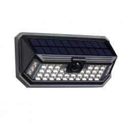 75-Watt Equivalent Integrated LED Black Solar Motion Activated Wall Pack Light (2-Pack) by Westinghouse -Westinghouse Shop black westinghouse wall pack lights sr73fa02c 08 4f 1000