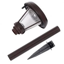 Low Voltage Bronze Solar Integrated LED Weather Resistant Path Light (2-Pack) by Westinghouse -Westinghouse Shop bronze westinghouse path lights sr15aa01h 78 1f 1000