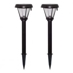 Low Voltage Bronze Solar Integrated LED Weather Resistant Path Light (2-Pack) by Westinghouse