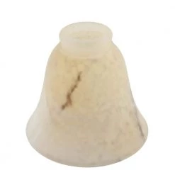 4-3/4 in. Brown Marbleized Bell with 2-1/4 in. Fitter and 5-3/8 in. Width by Westinghouse -Westinghouse Shop brown marbleized westinghouse globes shades 8142200 1d 1000