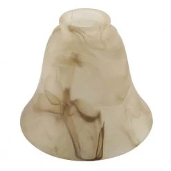 5-1/8 in. Brown Swirl Bell with 2-1/4 in. Fitter and 5-7/8 in. Width by Westinghouse -Westinghouse Shop brown swirl westinghouse globes shades 8116700 1d 1000