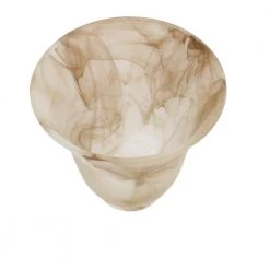 5-1/8 in. Brown Swirl Bell with 2-1/4 in. Fitter and 5-7/8 in. Width by Westinghouse -Westinghouse Shop brown swirl westinghouse globes shades 8116700 a0 1000