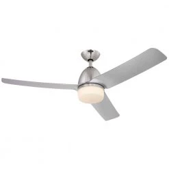 Delancey 52 in. Indoor Brushed Chrome Finish DC Motor Ceiling Fan by Westinghouse