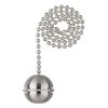 Brushed Nickel Beaded Ball Pull Chain by Westinghouse