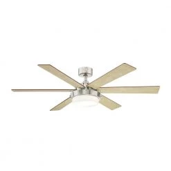 Alloy II 52 in. LED Brushed Nickel Ceiling Fan by Westinghouse -Westinghouse Shop brushed nickel westinghouse ceiling fans with lights 7205100 31 1000