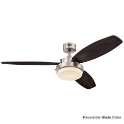 Alloy 52 in. LED Brushed Nickel Ceiling Fan by Westinghouse -Westinghouse Shop brushed nickel westinghouse ceiling fans with lights 7209000 40 1000