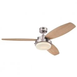 Alloy 52 in. LED Brushed Nickel Ceiling Fan by Westinghouse