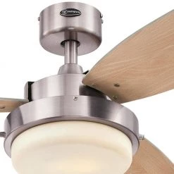 Alloy 52 in. LED Brushed Nickel Ceiling Fan by Westinghouse -Westinghouse Shop brushed nickel westinghouse ceiling fans with lights 7209000 a0 1000