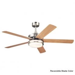 Castle 52 in. LED Brushed Nickel Ceiling Fan by Westinghouse -Westinghouse Shop brushed nickel westinghouse ceiling fans with lights 7209100 40 1000