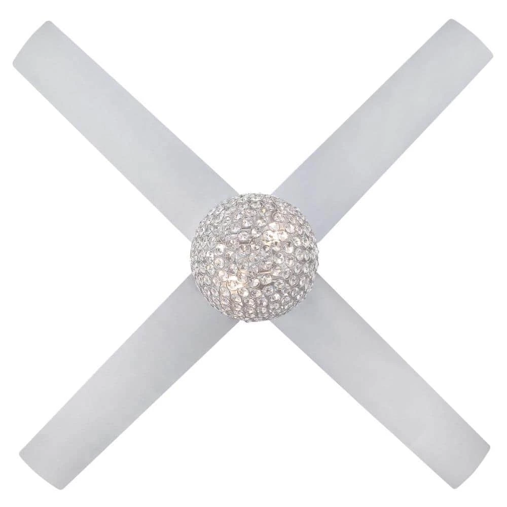 Kelcie 52 in. LED Brushed Nickel Ceiling Fan with Light Kit and Remote Control by Westinghouse 3 Kelcie 52 in. LED Brushed Nickel Ceiling Fan with Light Kit and Remote Control by Westinghouse - Image 3