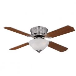 Hadley 42 in. LED Brushed Nickel Ceiling Fan with Light Kit by Westinghouse