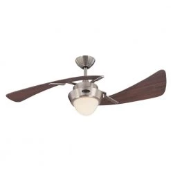 Harmony 48 in. LED Brushed Nickel Ceiling Fan with Light Kit by Westinghouse