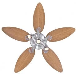 Xavier 44 in. LED Brushed Nickel with Copper Accents Ceiling Fan with Light Kit by Westinghouse -Westinghouse Shop brushed nickel westinghouse ceiling fans with lights 7233100 c3 1000