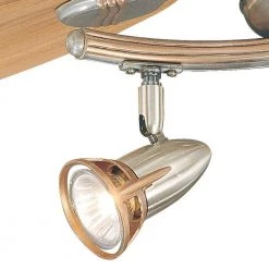 Xavier 44 in. LED Brushed Nickel with Copper Accents Ceiling Fan with Light Kit by Westinghouse -Westinghouse Shop brushed nickel westinghouse ceiling fans with lights 7233100 fa 1000