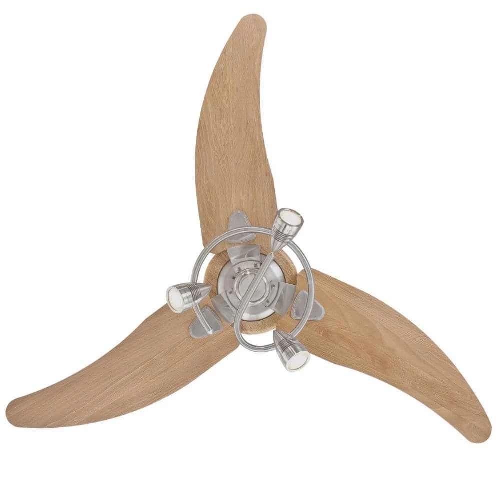 Elite 48 in. Dimmable LED Brushed Nickel Ceiling Fan with Light Kit by Westinghouse 3 Elite 48 in. Dimmable LED Brushed Nickel Ceiling Fan with Light Kit by Westinghouse - Image 3