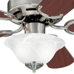Richboro SE 42 in. LED Brushed Nickel Ceiling Fan with Light Kit by Westinghouse -Westinghouse Shop brushed nickel westinghouse ceiling fans with lights 7237500 4f 1000