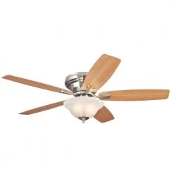 Sumter 52 in. Brushed Nickel Ceiling Fan by Westinghouse -Westinghouse Shop brushed nickel westinghouse ceiling fans with lights 7247600 31 1000