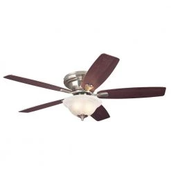 Sumter 52 in. Brushed Nickel Ceiling Fan by Westinghouse