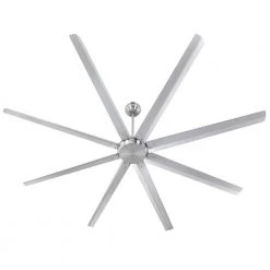 Widespan 100 in. Brushed Nickel DC Motor Ceiling Fan with Remote Control by Westinghouse -Westinghouse Shop brushed nickel westinghouse ceiling fans without lights 7224900 4f 1000