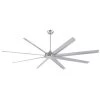 Widespan 100 in. Brushed Nickel DC Motor Ceiling Fan with Remote Control by Westinghouse