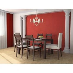 Brixton 6-Light Brushed Nickel Chandelier by Westinghouse -Westinghouse Shop brushed nickel westinghouse chandeliers 6303100 31 1000