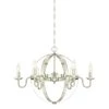 Brixton 6-Light Brushed Nickel Chandelier by Westinghouse