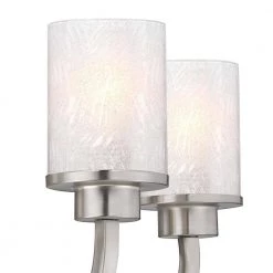 Ramsgate 5-Light Brushed Nickel Chandelier with Ice Glass Shades by Westinghouse -Westinghouse Shop brushed nickel westinghouse chandeliers 6308000 c3 1000