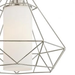 1-Light Brushed Nickel Finish Pendant by Westinghouse 6 1-Light Brushed Nickel Finish Pendant by Westinghouse -Westinghouse Shop brushed nickel westinghouse chandeliers 6324500 c3 1000