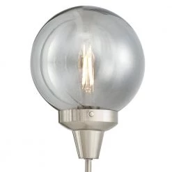 Byron 6-Light Brushed Nickel Chandelier with Smoke Grey Glass Globes by Westinghouse -Westinghouse Shop brushed nickel westinghouse chandeliers 6325300 1f 1000