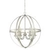 Stella Mira 6-Light Brushed Nickel Chandelier by Westinghouse